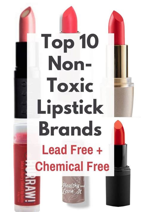 non lead lipstick brands.